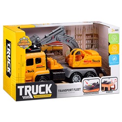 Машина "СпецСтрой" (свет, звук) в коробке