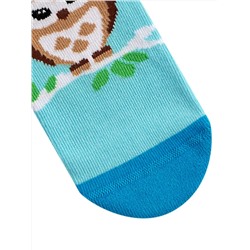 Omsa Носки OMSA kids   Calzino 21P64 плюш по стопе (совы)