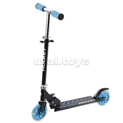 Самокат-снегокат, складной, в коробке (синий)