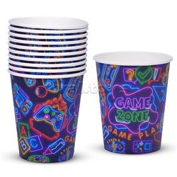 Набор посуды одноразовой "Game zone" стаканы (10 шт.)