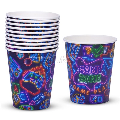 Набор посуды одноразовой "Game zone" стаканы (10 шт.)