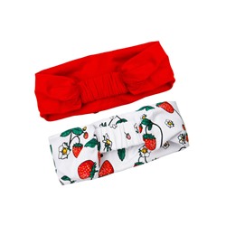 Косынка детская трикотажная для девочек, 2 шт в комплекте