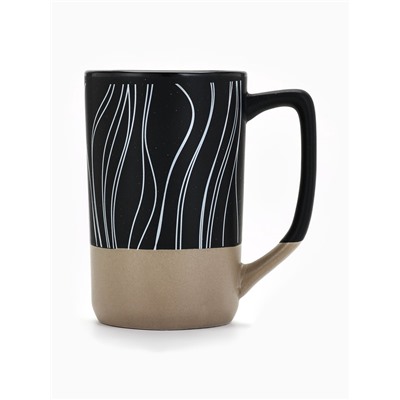 Кружка чайная керамическая «Абстракция», 500 мл, ручная работа