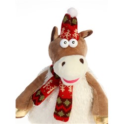 Мягкая игрушка - сумочка «Пушистая лошадка», 25 см