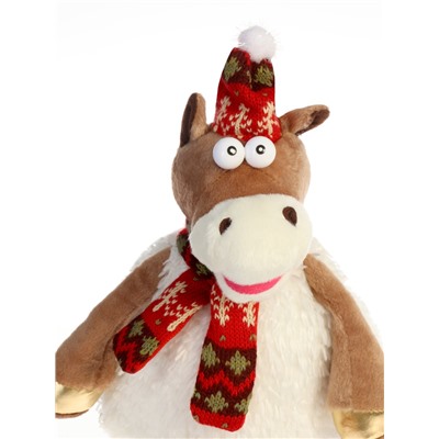 Мягкая игрушка - сумочка «Пушистая лошадка», 25 см