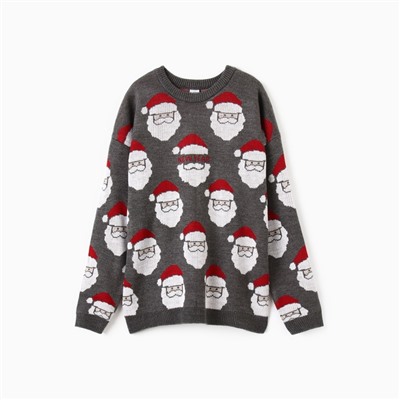 Джемпер вязаный новогодний мужской KAFTAN New year, размер 52