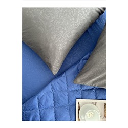 КПБ с одеялом New Style КМ-002 графит-синий НАТАЛИ, 885003