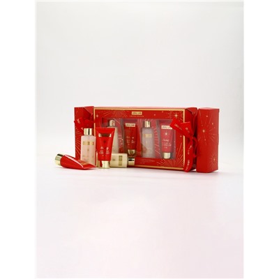 Новогодний подарочный набор косметики: гель для душа 2 шт., масло для душа, лосьон, URAL LAB