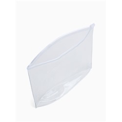 Косметичка для бассейна с застёжкой зип-лок, средний размер, прозрачная