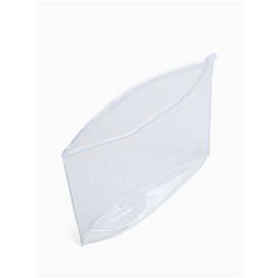 Косметичка для бассейна с застёжкой зип-лок, средний размер, прозрачная