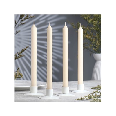 Набор хозяйственных свечей парафиновых, 1.9×24.5 см, 9 ч, 65 г, 4 шт.