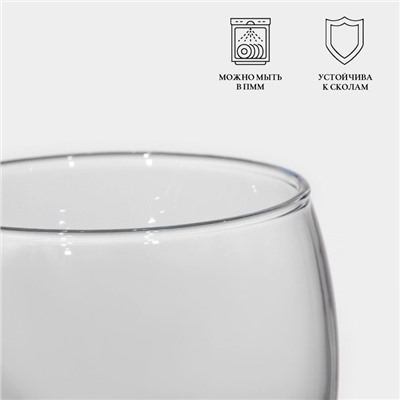 Стакан Luminarc SALTO, 320 мл, стекло, голубой