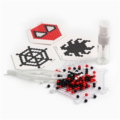 УЦЕНКА Набор мозаик 3 в 1, Аквамозаика, Термомозаика и ЕВА, Человек-паук