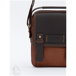 Сумка мужская кожаная 3012TR d.brown Tough Ryder в Новосибирске