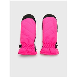 Варежки текстильные для девочек