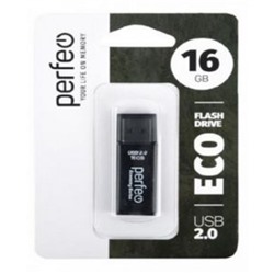 USB-флеш-накопитель PERFEO 16GB E03 Black economy series Perfeo