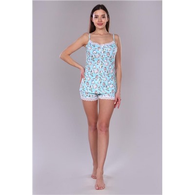 Пижама 6250 (Голубой)