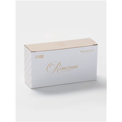 Салфетница WY Renessans, 14×3.5×7.5 см, фарфор, белая