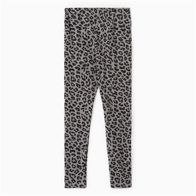 Легинсы (лосины) детские KAFTAN Trendy grey, размер 32 (110-116 см)