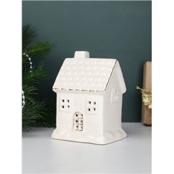 Фигурка Домик с подсветкой 10 см новогодний / FP23566 /уп 72/LED