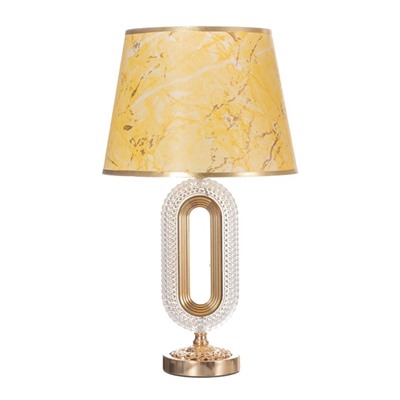 Лампа настольная «Рета» 1×40 Вт Е27+подсветка, золото 29×29×51 см