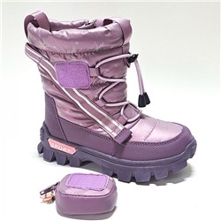 62-0015A т/роз Ботинки зима для девочек (27-32)/10