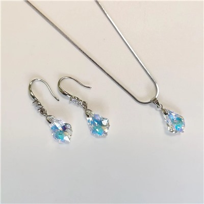 Комплект с кристаллами Swarovski