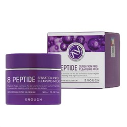 Enough Очищающее молочко для лица с пептидами / 8 Peptide Cleansing Milk, 300 мл 23487