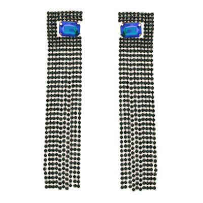 Серьги длинные на гвоздиках арт. 13 0980 (id 265504)