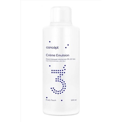 Concept Profy Touch Окисляющая эмульсия 3%, 100 мл KRISTALLER, 1109062