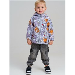 Куртка детская текстильная с полиуретановым покрытием для мальчиков (ветровка)