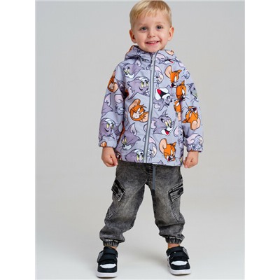 Куртка детская текстильная с полиуретановым покрытием для мальчиков (ветровка)