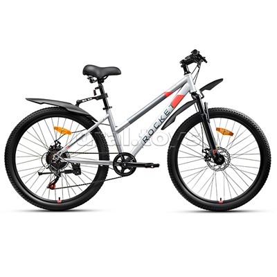 Велосипед 26" Rocket Vela 2.0, цвет серый, размер 15"