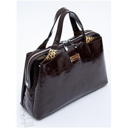 Сумка женская кожаная 9613-1S coffee Velina Fabbaino-Safenta