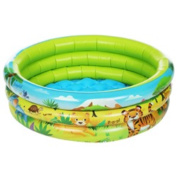 Бассейн надувной «На волне: Африка», 64×21 см, с надувным дном