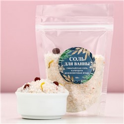 Соль для ванны с календулой и можжевеловой ягодой, 150 г, Чистое счастье
