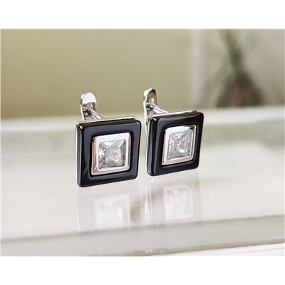 Серьги с керамикой