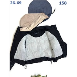 Куртка 158 черный