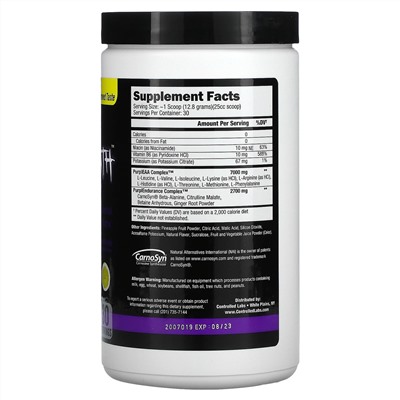 Controlled Labs, Purple Wraath, Purple Lemonade, 13.5 oz (384 g)