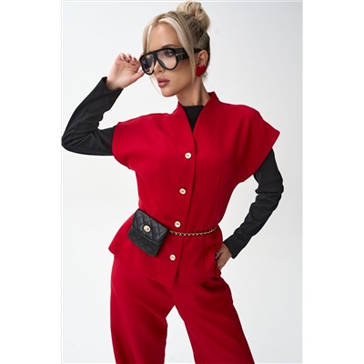 Жилет Джолин (красный)