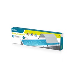 Навес для каркасного бассейна шириной бортов 210-340 см, 58746 Bestway