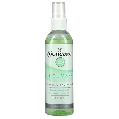 Cococare, Cucumber, Hydrating Facial Mist, 4 fl oz (118 ml)