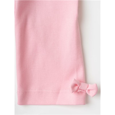 Комплект детский трикотажный для девочек: джемпер (футболка), брюки (легинсы укороченные)