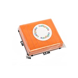 Полимерная глина Calligrata 50 г, оранжевая