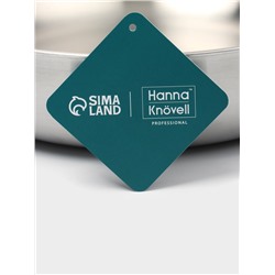 Сковорода высокая 3Ply Hanna Knövell, d=28 см, h=7 см, толщина 2.2 мм, индукция, нержавеющая сталь