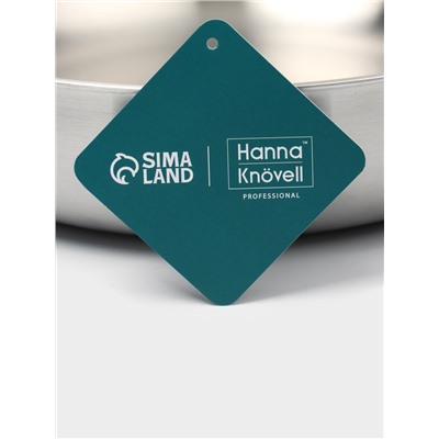 Сковорода высокая 3Ply Hanna Knövell, d=28 см, h=7 см, толщина 2.2 мм, индукция, нержавеющая сталь