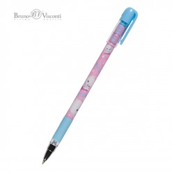 Ручка шариковая 0.5 мм "MagicWrite. Кошка с бантиком" синяя 20-0240/44 Bruno Visconti