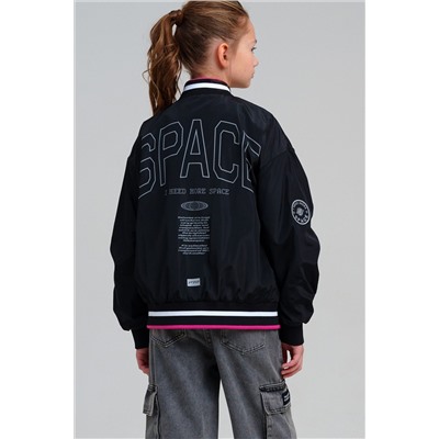 Куртка текстильная с полиуретановым покрытием для девочек (ветровка) PLAYTODAY, 1231512