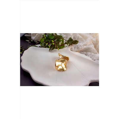 Серьги с эффектом мятого металла Круг + Подарок НАТАЛИ, 1133047