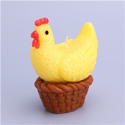 Свеча декоративная «Курочка в корзинке»
